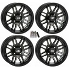Диски для квадроциклов ITP SS 316 14x7 4x137 Black